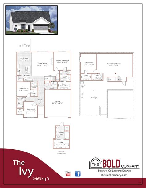 ivy crossing|Floor Plan Variations